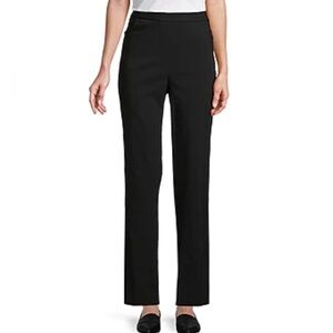 Alfred Dunner•NWOT Classics Allure Pull-on Stretch Black Pants, Women’s Size 8